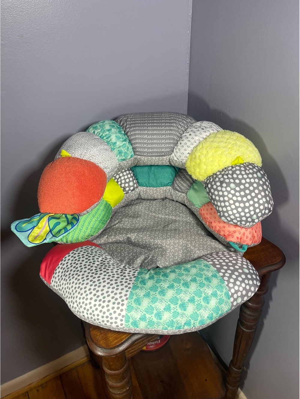 Skip Hop Baby Floor Seat with Colorful Soft Cushions